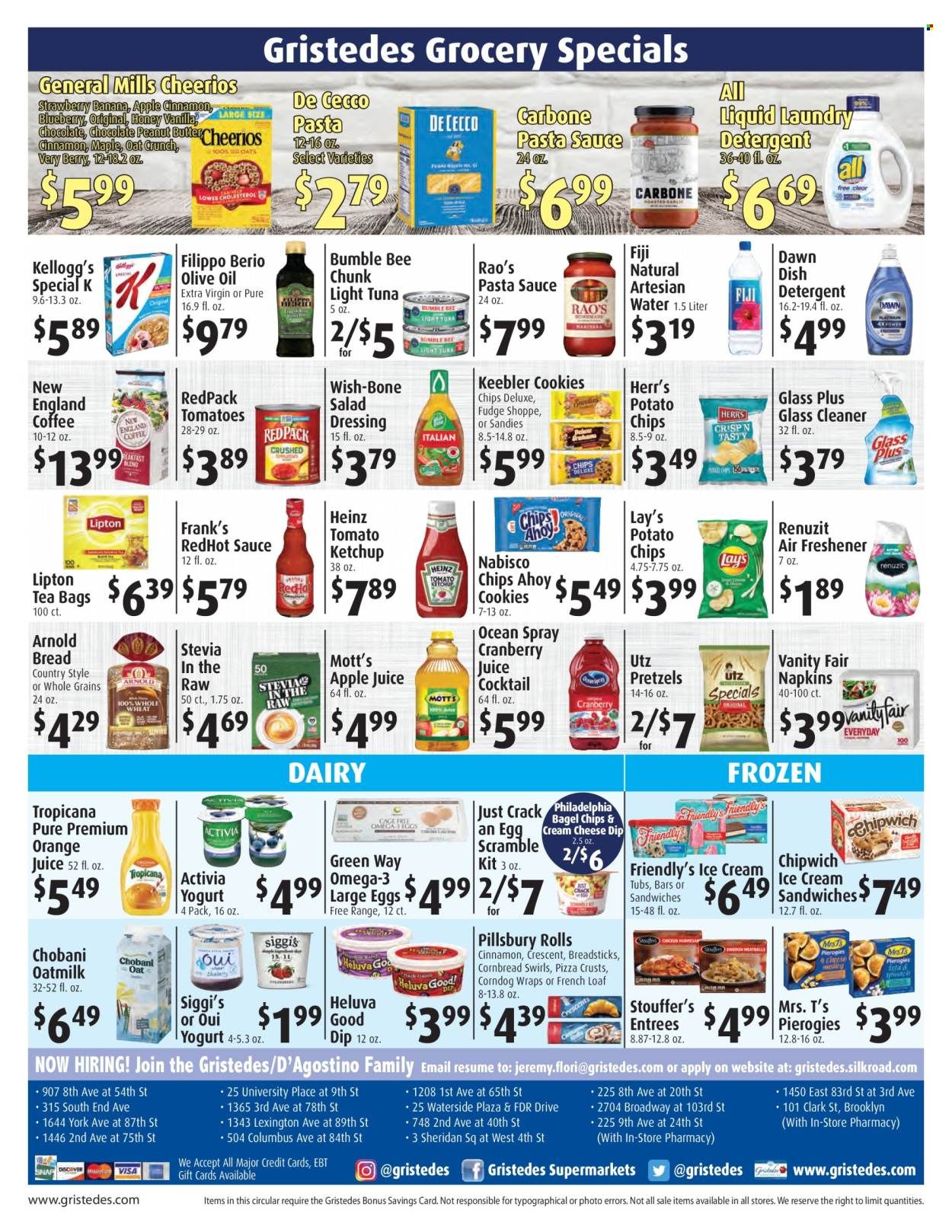 Gristedes (NY) Weekly Ad Flyer Specials October 14 to October 20, 2022