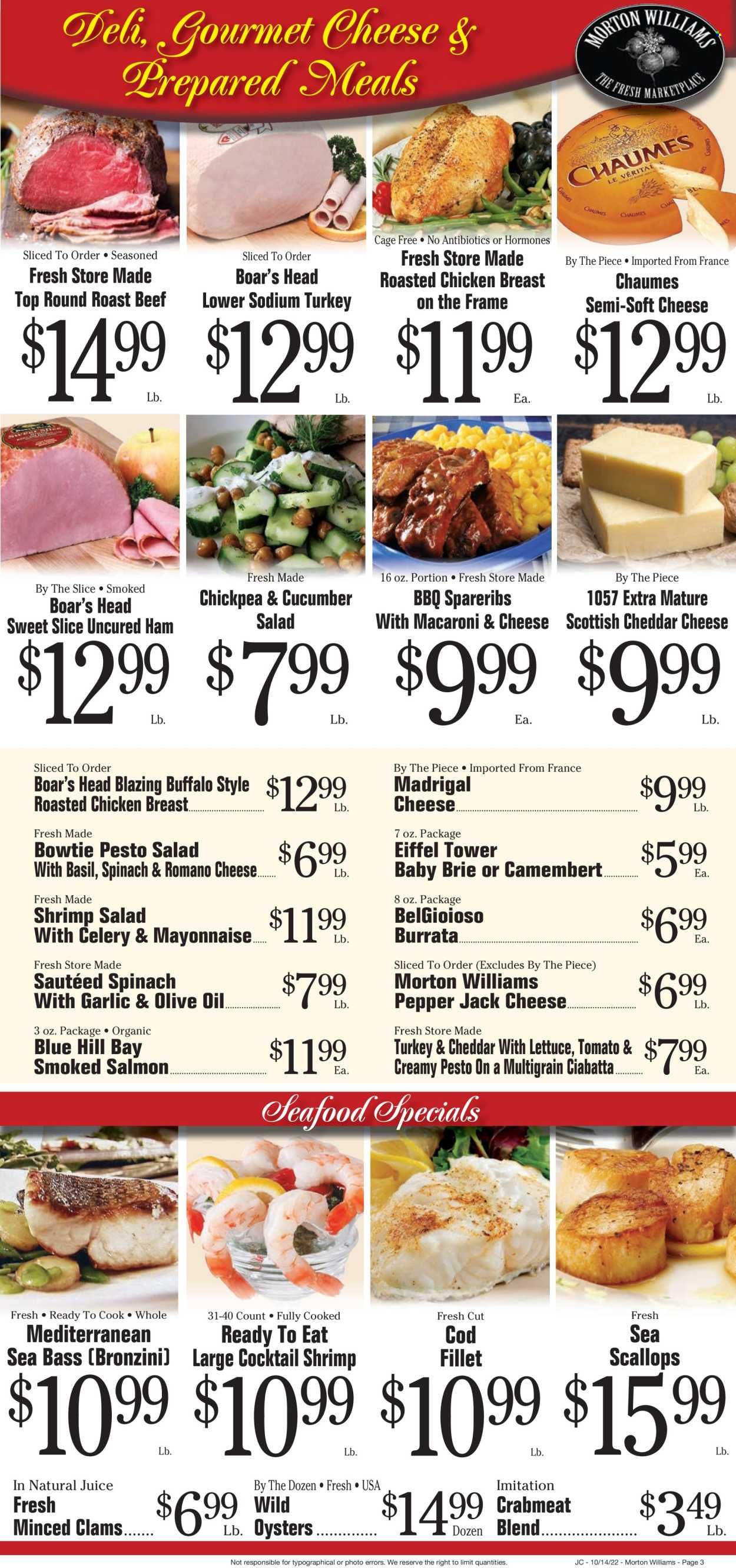 Morton Williams (NJ) Weekly Ad Flyer Specials October 14 to October 20, 2022