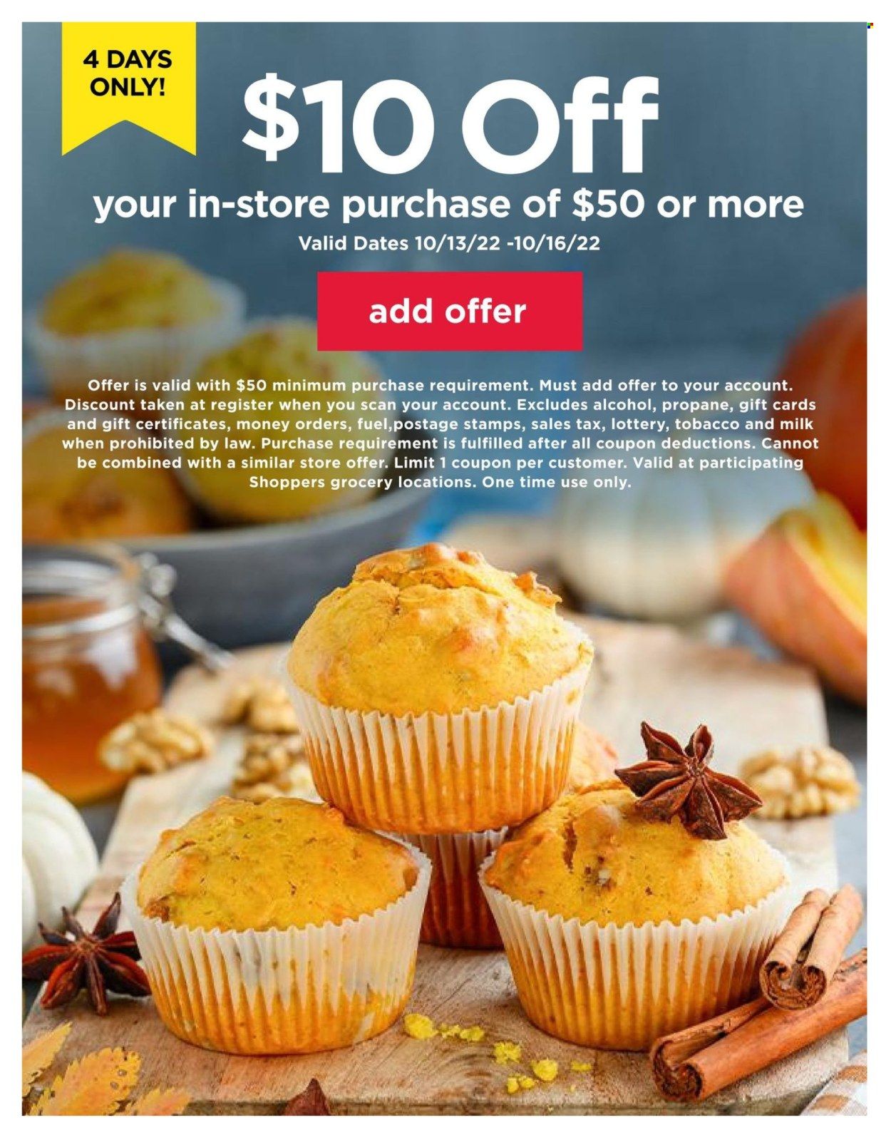 Shoppers (MD, VA) Weekly Ad Flyer Specials October 13 to October 16, 2022