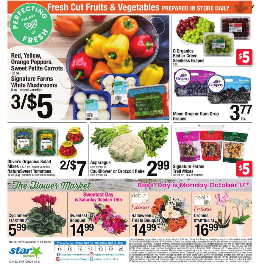 Star Market Weekly Ad Flyer Specials October 14 to October 20, 2022
