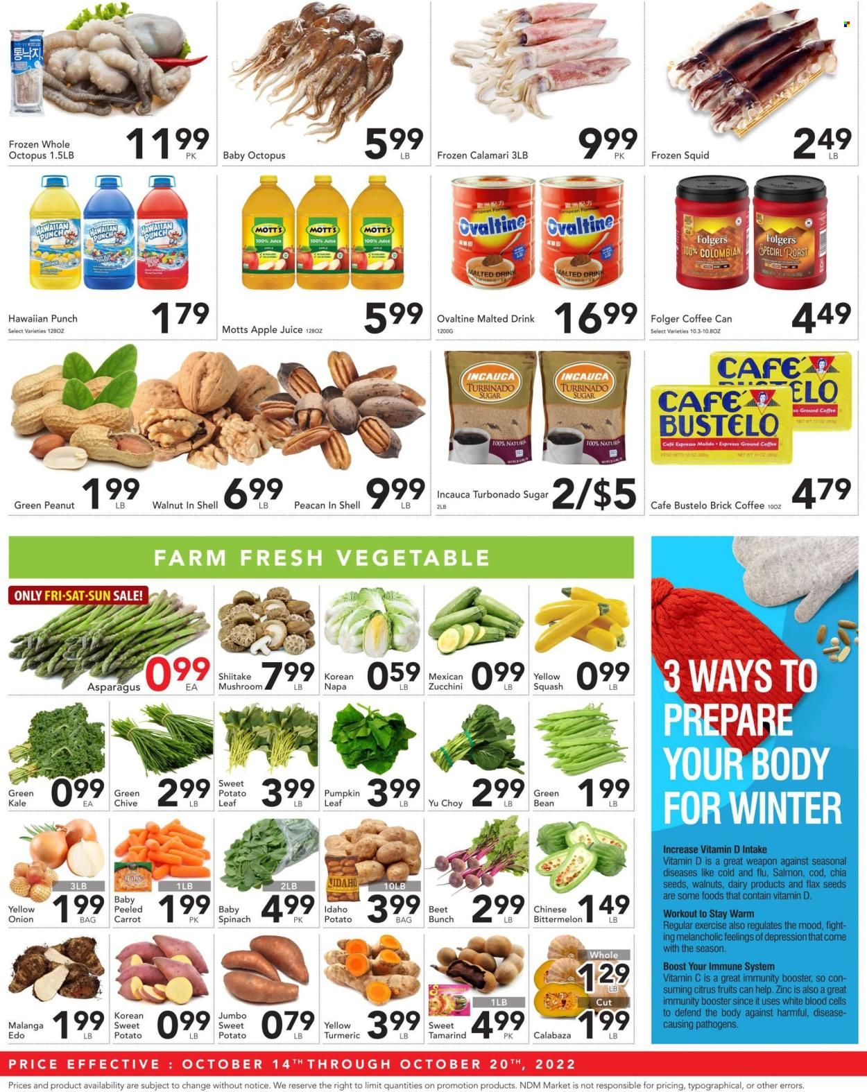 Nam Dae Mun Farmers Market (GA) Weekly Ad Flyer Specials October 14 to October 20, 2022