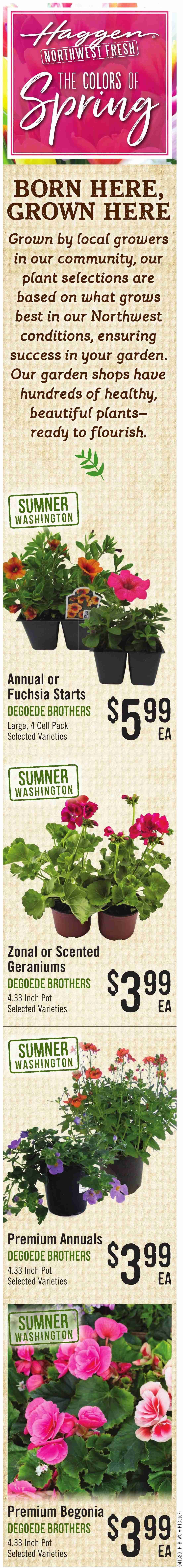 Haggen Weekly Ad & Flyer April 15 to 21