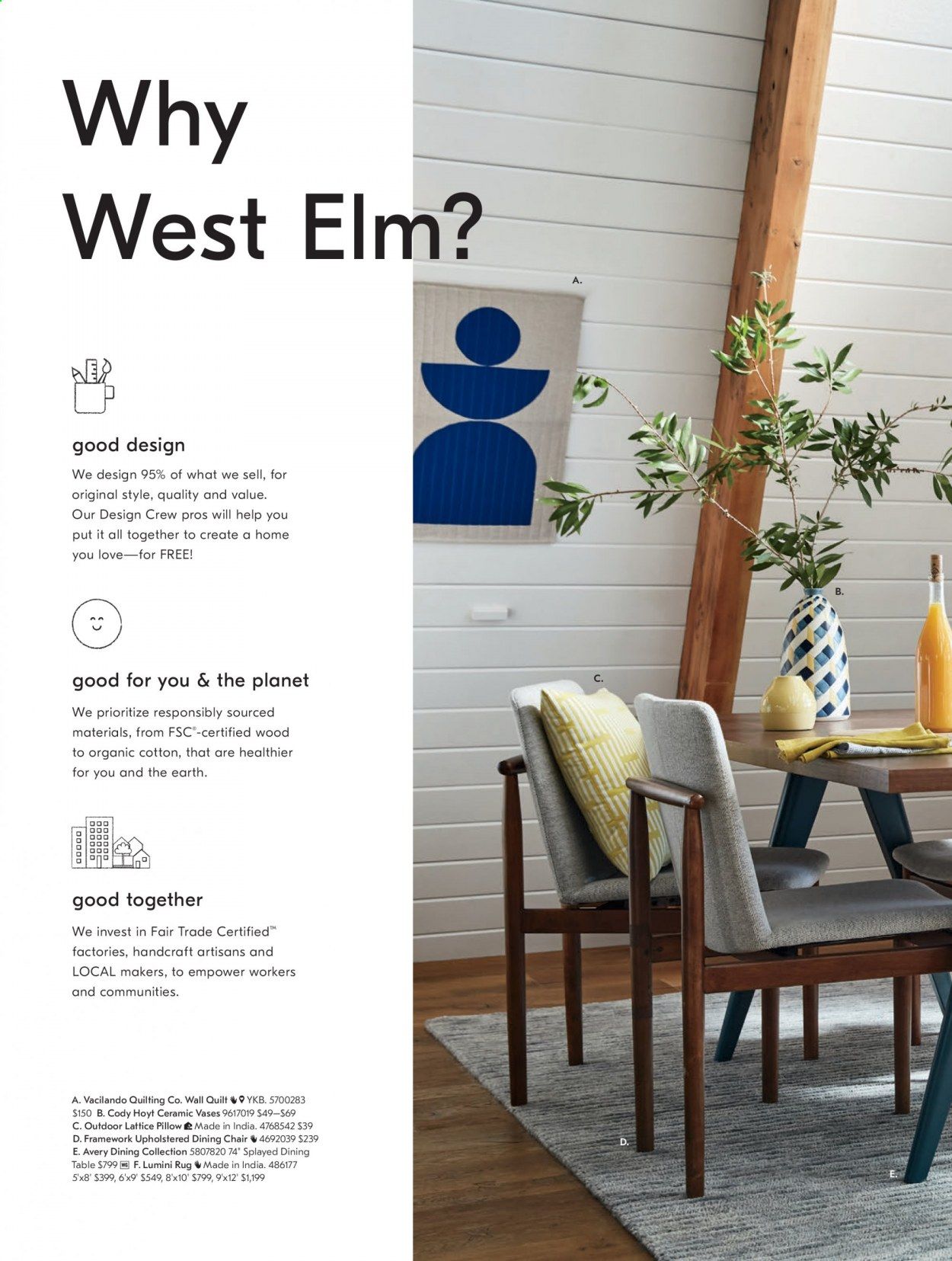 West Elm Weekly Ad & Flyer April 15 to 29