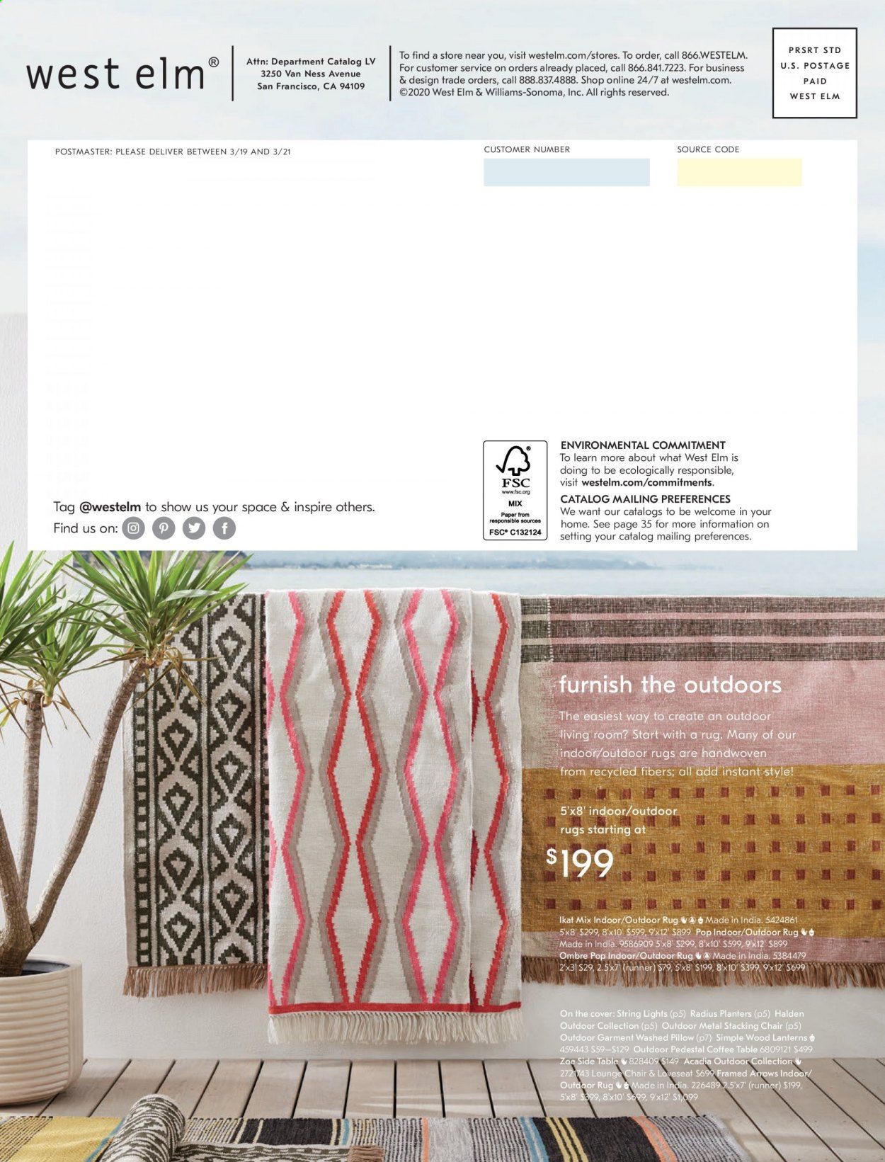 West Elm Weekly Ad & Flyer April 15 to 29