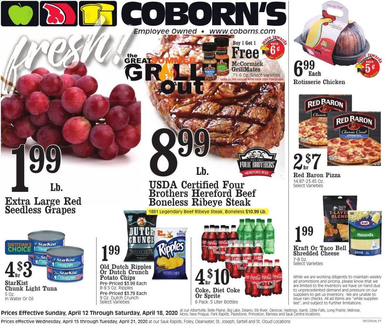 Coborn's Weekly Ad & Flyer April 12 to 21