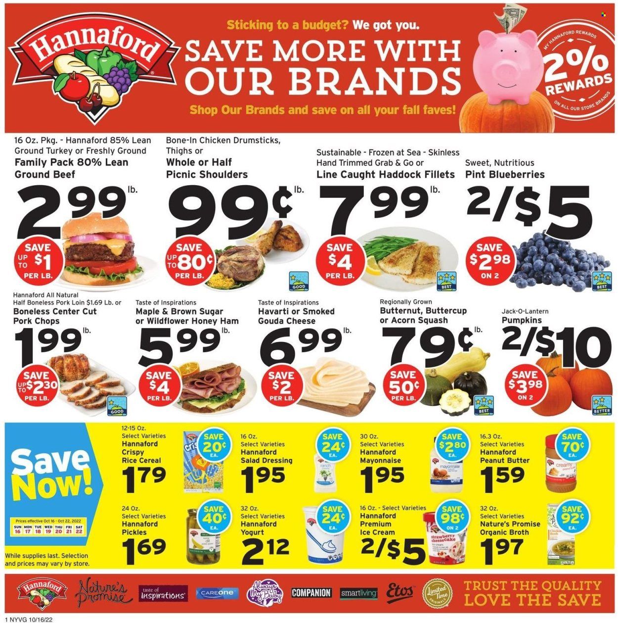 Hannaford (NY) Weekly Ad Flyer Specials October 16 to October 22, 2022
