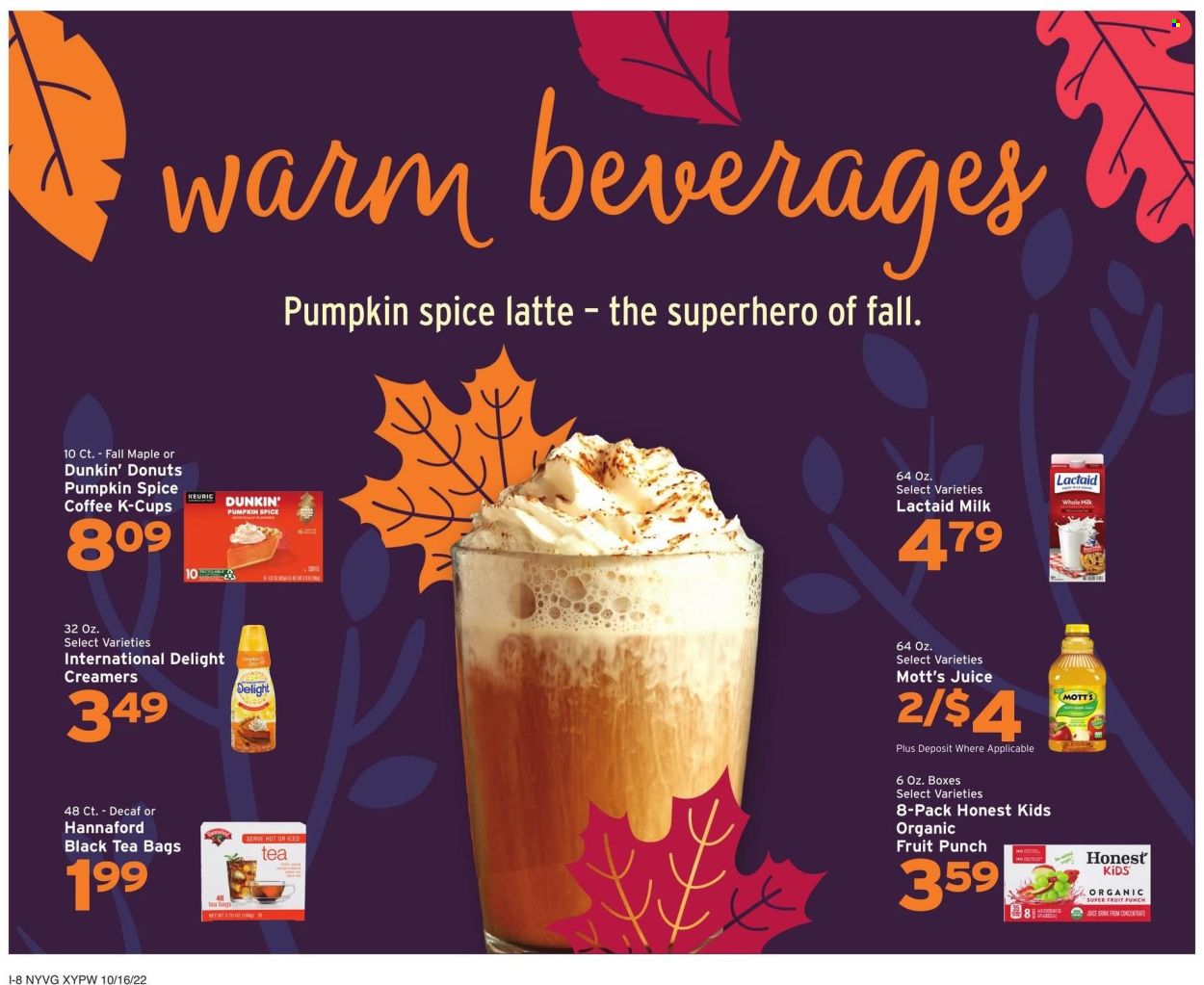 Hannaford (NY) Weekly Ad Flyer Specials October 16 to October 22, 2022