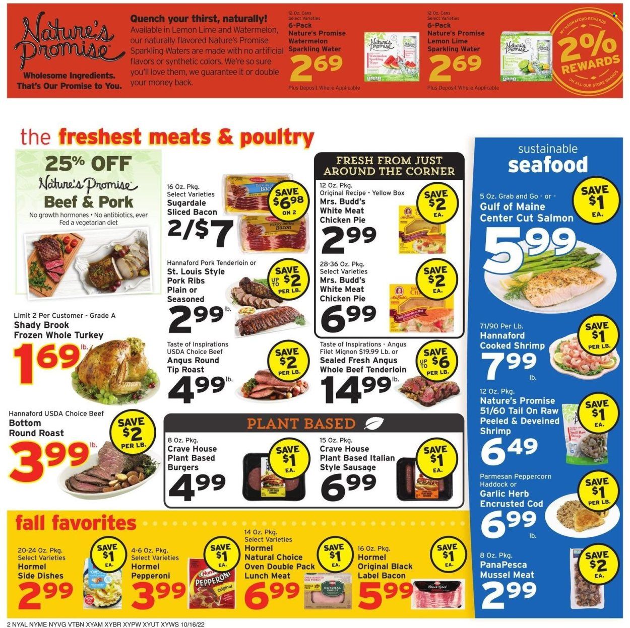 Hannaford (NY) Weekly Ad Flyer Specials October 16 to October 22, 2022