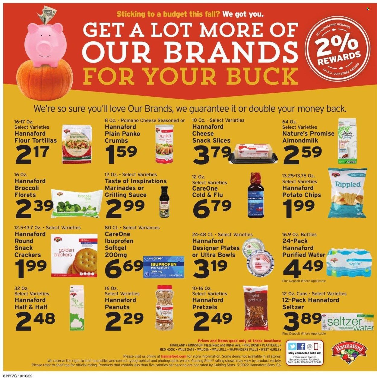 Hannaford (NY) Weekly Ad Flyer Specials October 16 to October 22, 2022