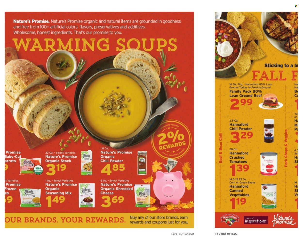 Hannaford (VT) Weekly Ad Flyer Specials October 16 to October 22, 2022