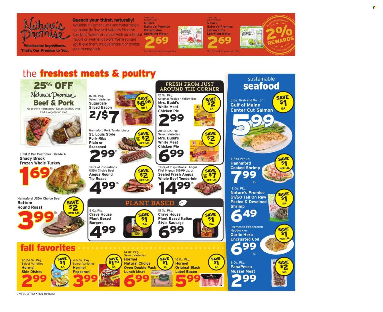 Hannaford (VT) Weekly Ad Flyer Specials October 16 to October 22, 2022