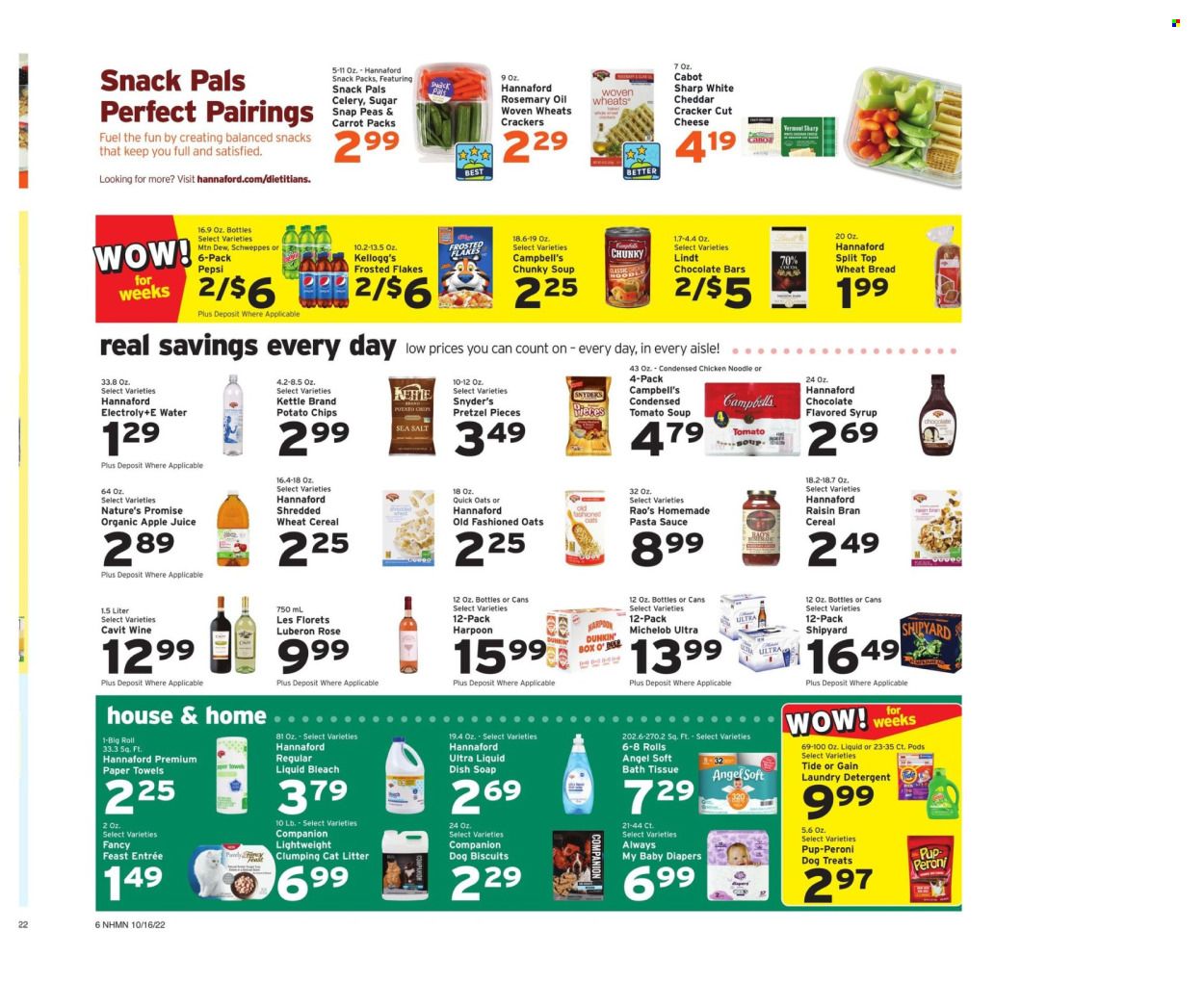 Hannaford (NH) Weekly Ad Flyer Specials October 16 to October 22, 2022