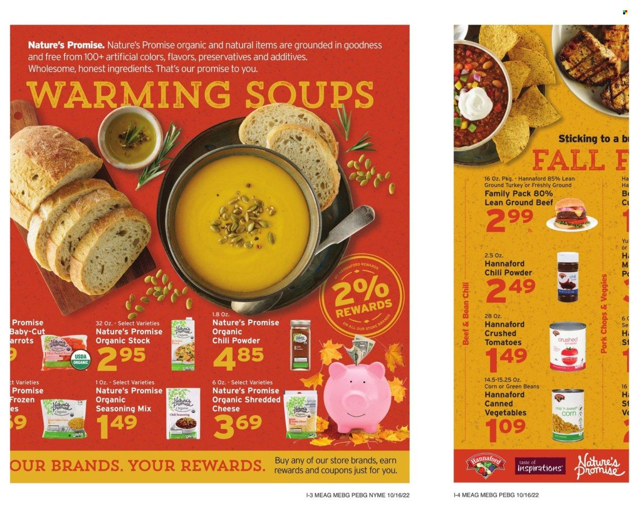 Hannaford (ME) Weekly Ad Flyer Specials October 16 to October 22, 2022