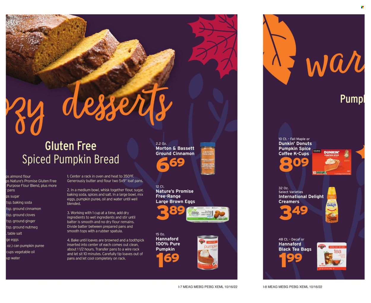 Hannaford (ME) Weekly Ad Flyer Specials October 16 to October 22, 2022