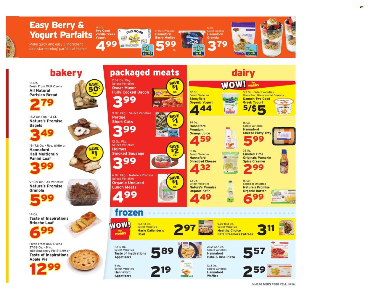Hannaford (ME) Weekly Ad Flyer Specials October 16 to October 22, 2022
