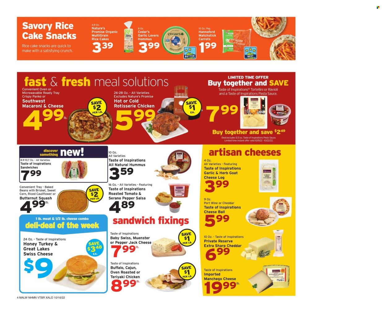 Hannaford (MA) Weekly Ad Flyer Specials October 16 to October 22, 2022