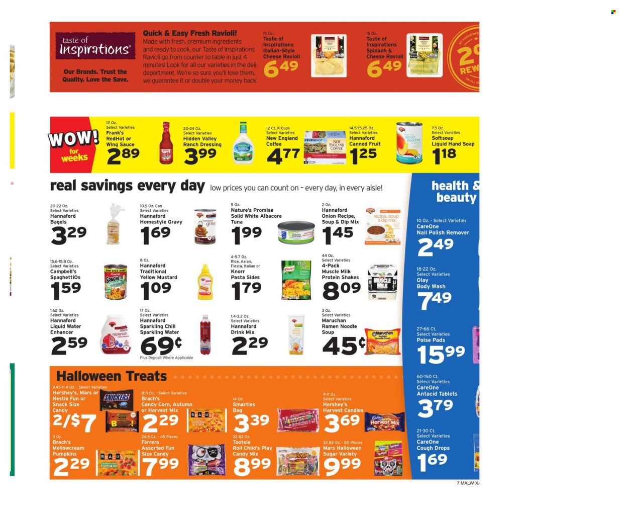Hannaford (MA) Weekly Ad Flyer Specials October 16 to October 22, 2022