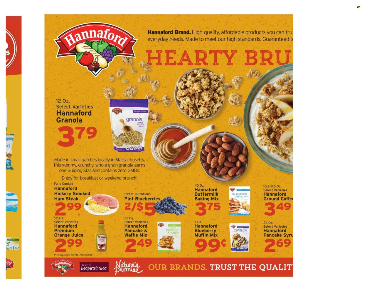 Hannaford (MA) Weekly Ad Flyer Specials October 16 to October 22, 2022