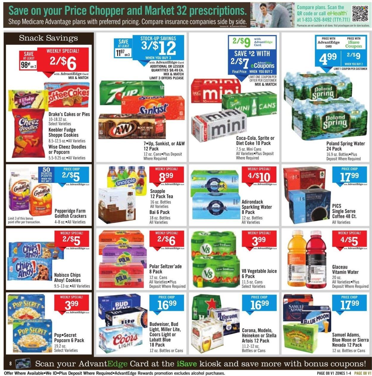 Price Chopper (CT, NY, PA, VT) Weekly Ad Flyer Specials October 16 to October 22, 2022