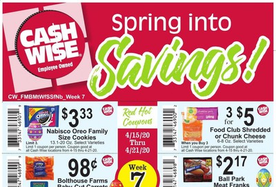 Cash Wise Weekly Ad & Flyer April 15 to 21