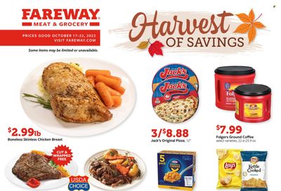 Fareway (IA) Weekly Ad Flyer Specials October 17 to October 22, 2022