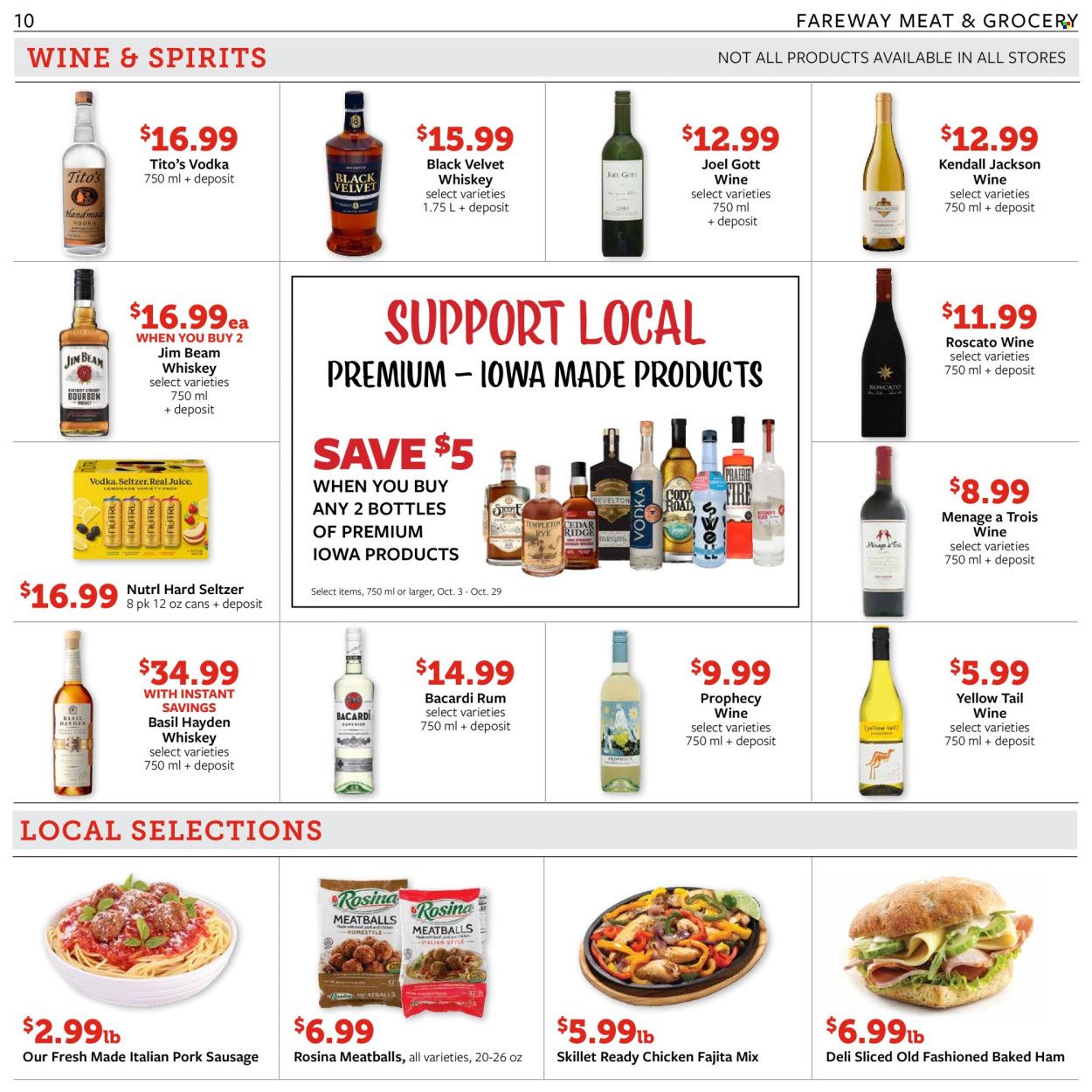 Fareway (IA) Weekly Ad Flyer Specials October 17 to October 22, 2022