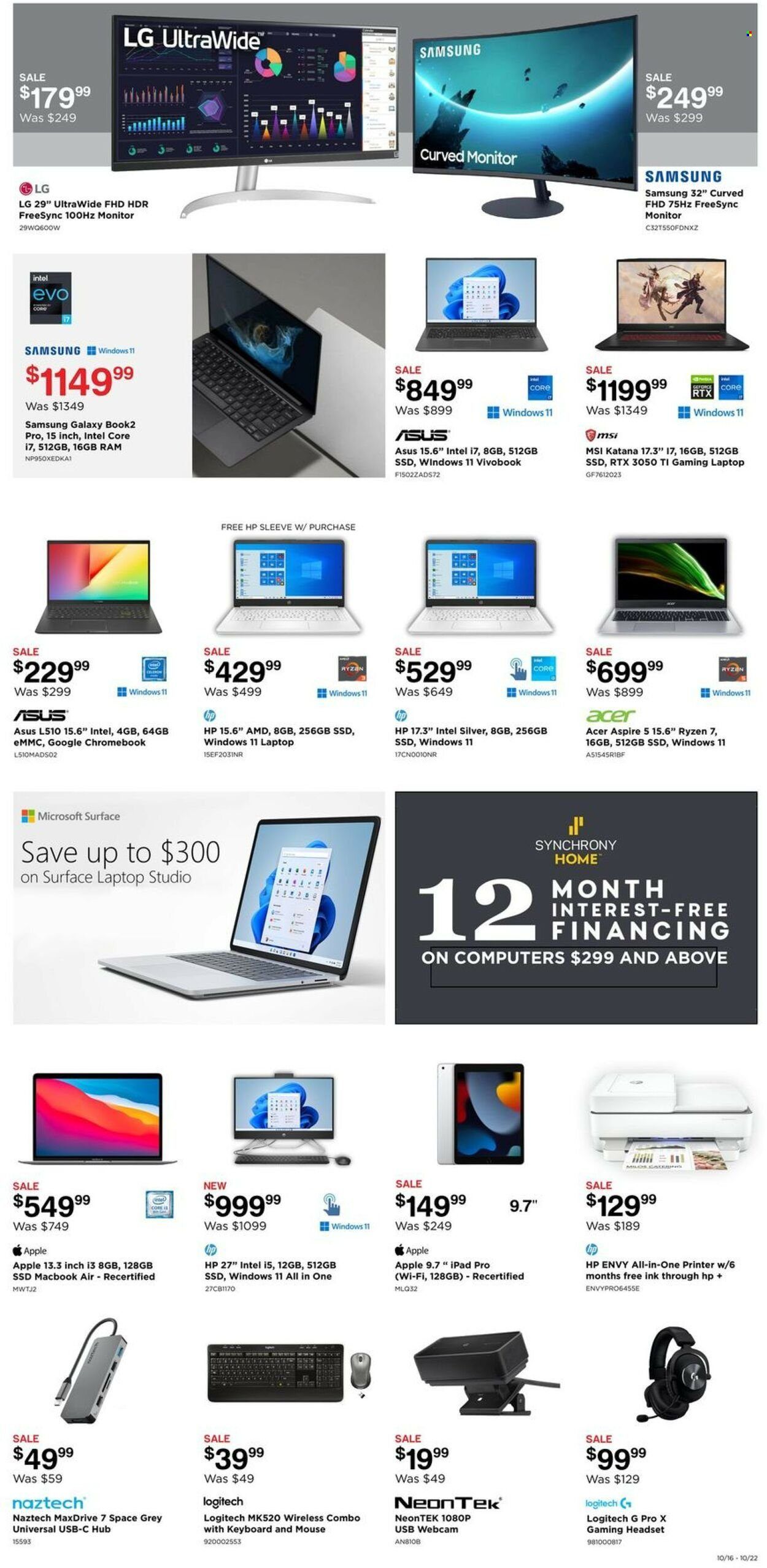 Electronic Express (AL, TN) Weekly Ad Flyer Specials October 16 to October 22, 2022