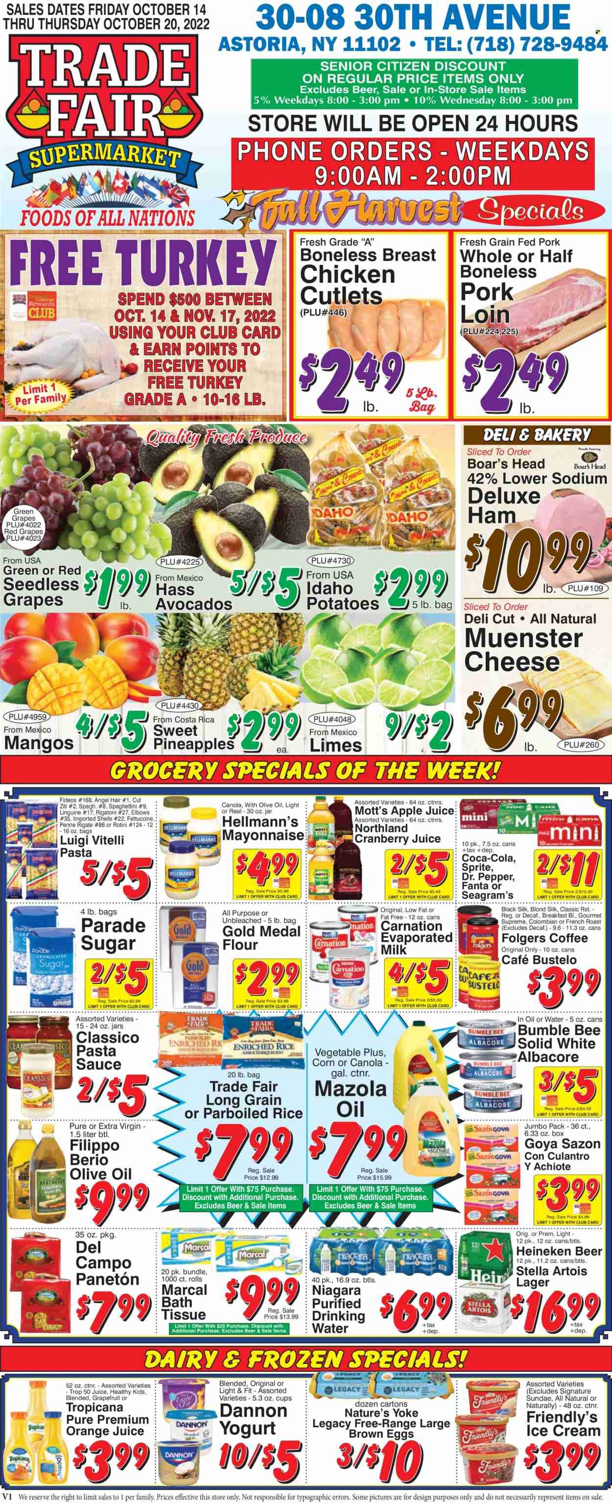 Trade Fair Supermarket (NY) Weekly Ad Flyer Specials October 14 to October 20, 2022