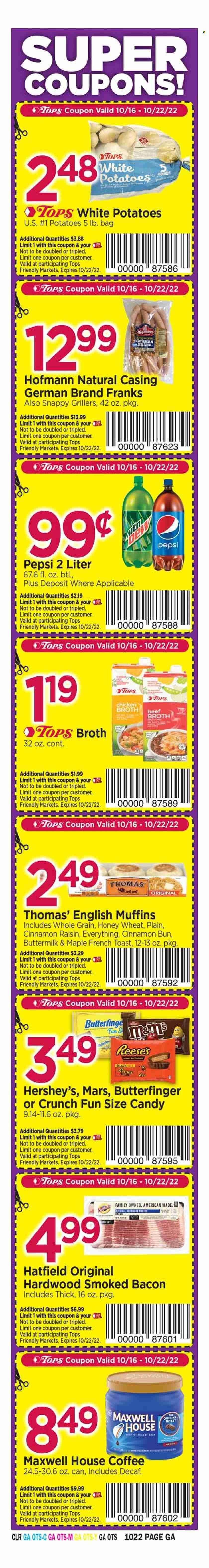 Tops Weekly Ad Flyer Specials October 16 to October 22, 2022