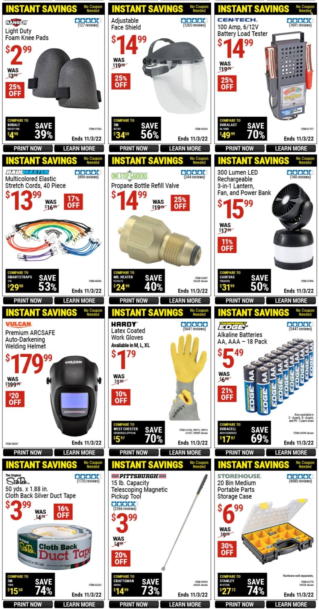Harbor Freight Weekly Ad Flyer Specials October 17 to November 3, 2022