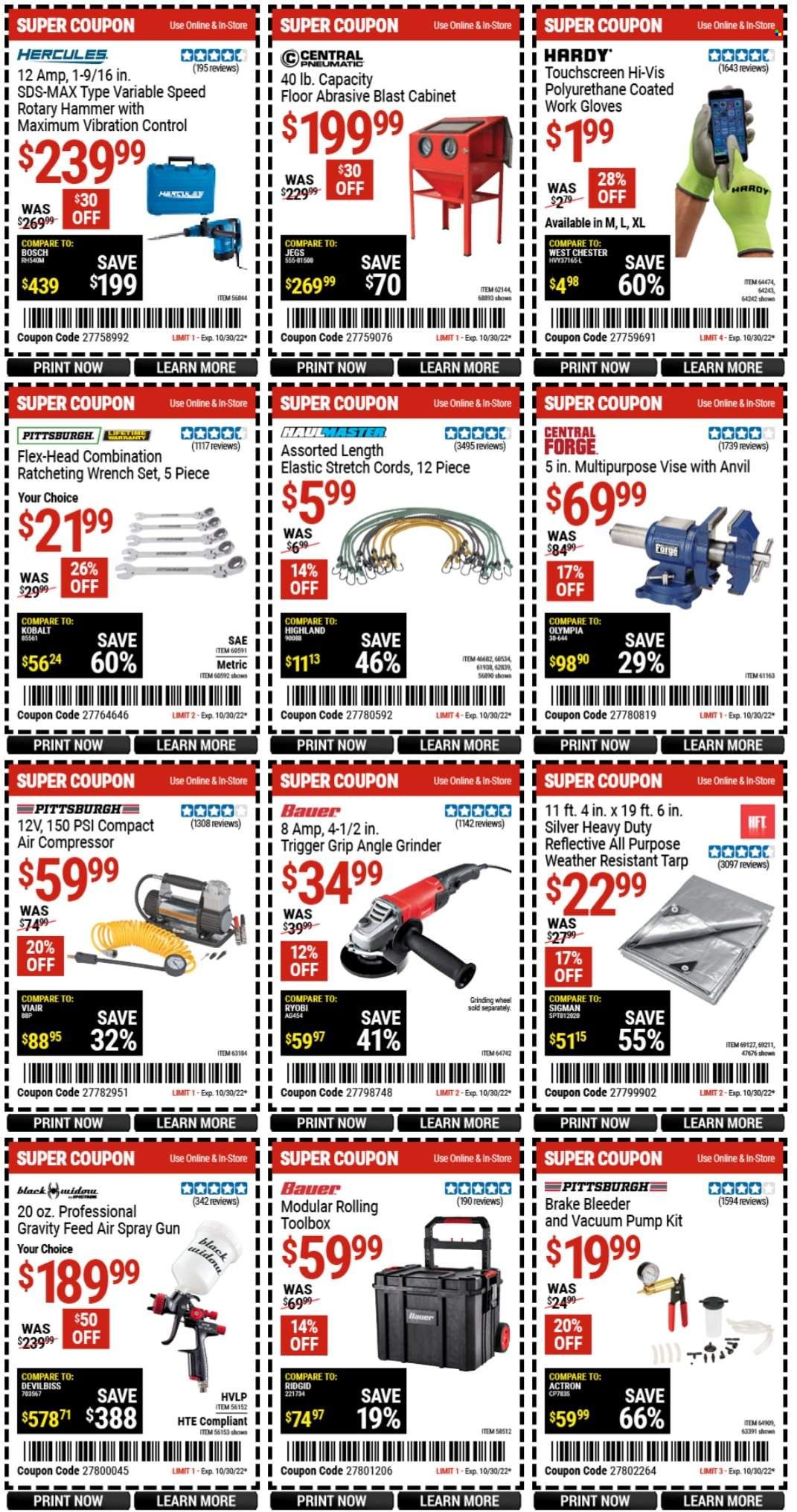 Harbor Freight Weekly Ad Flyer Specials October 17 to October 30, 2022