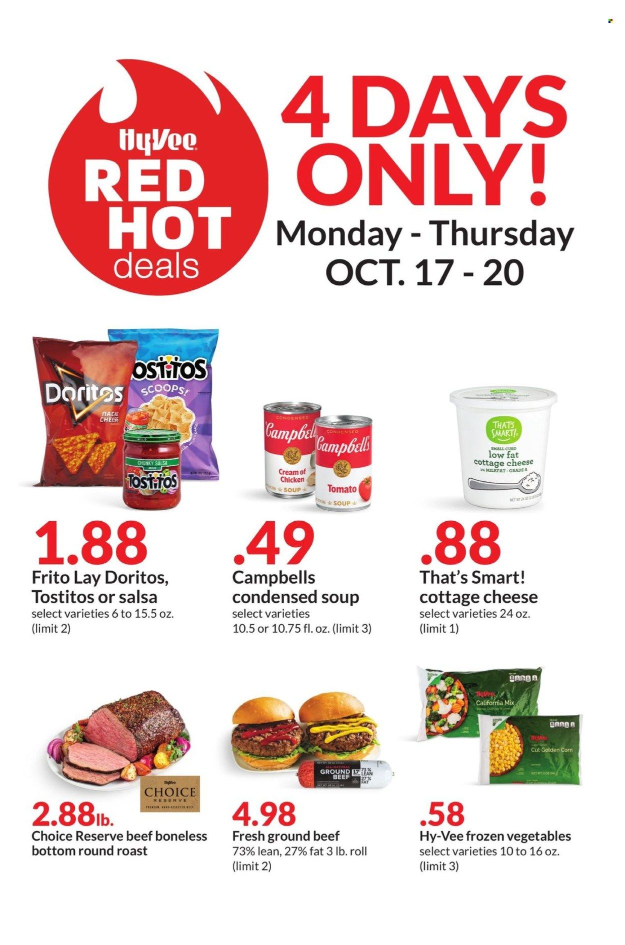 Hy-Vee (IA, IL, MN, MO, SD) Weekly Ad Flyer Specials October 17 to October 20, 2022