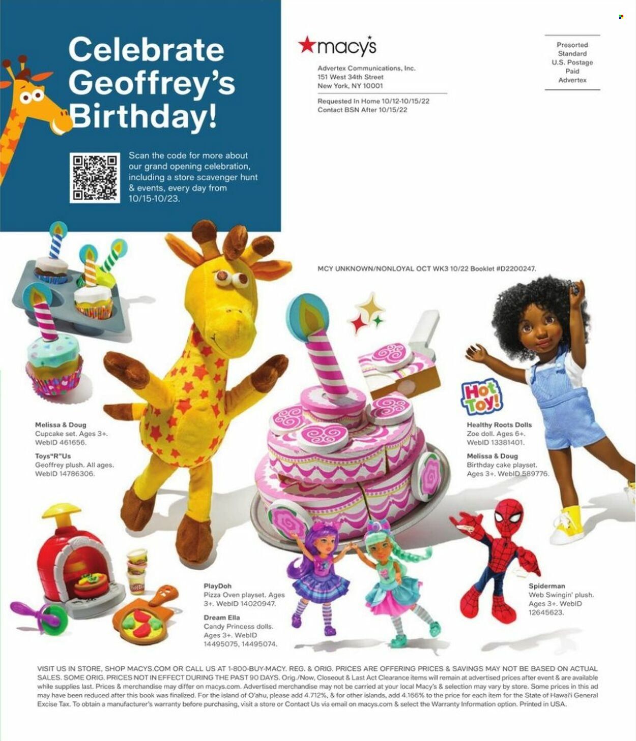Macy's Weekly Ad Flyer Specials October 17 to December 23, 2022