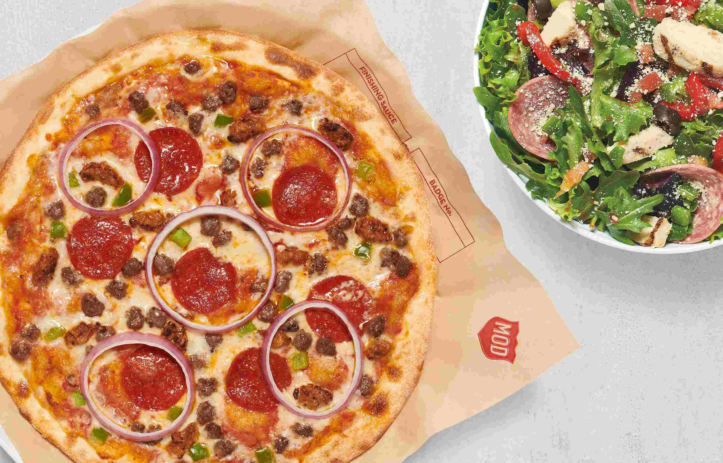 Rewards Members Get Free Delivery at MOD Pizza Through to October 21 with $15+ Online or In-app Orders