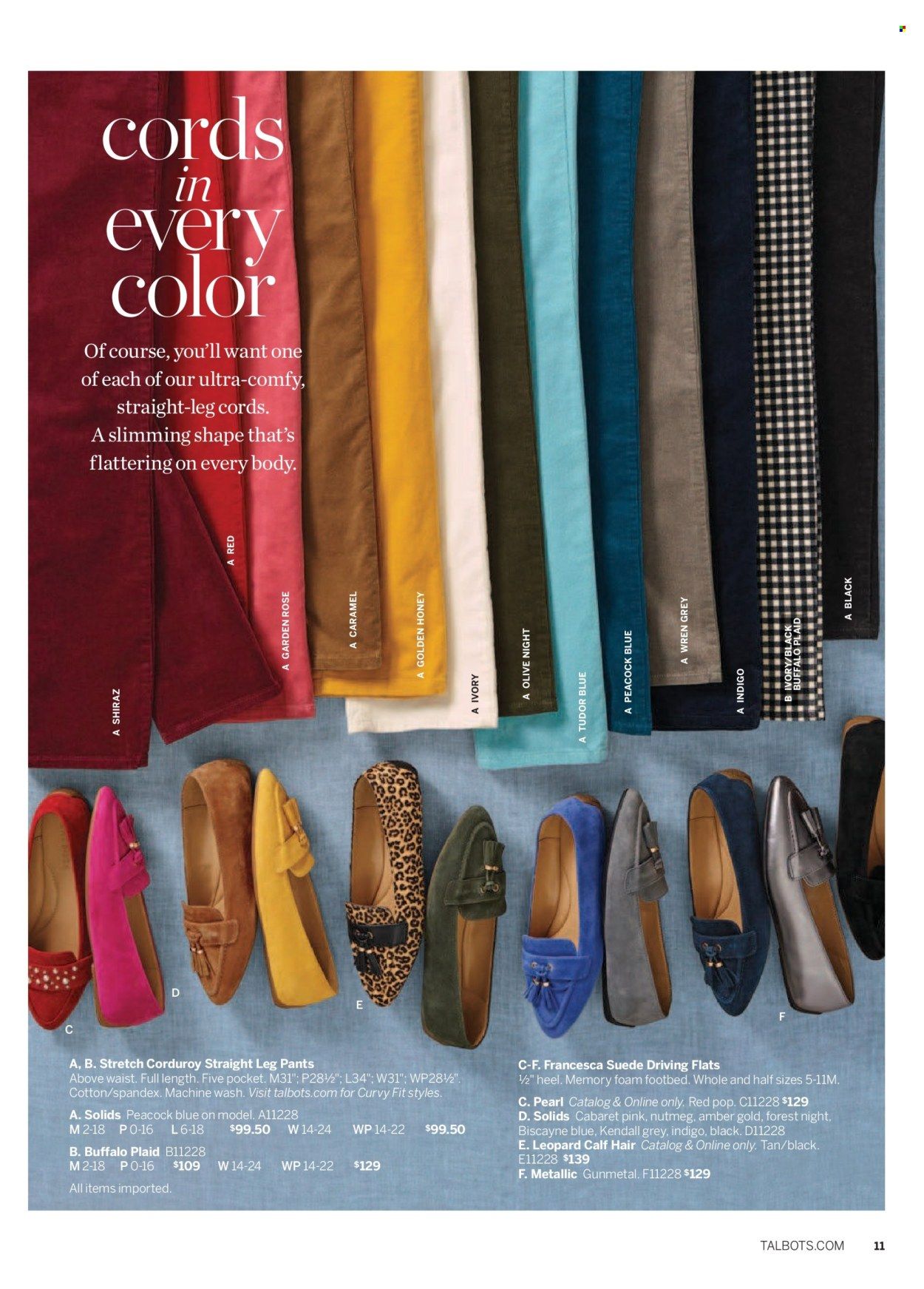 Talbots Weekly Ad Flyer Specials November 1 to November 30, 2022