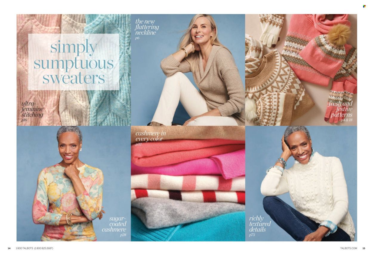 Talbots Weekly Ad Flyer Specials November 1 to November 30, 2022