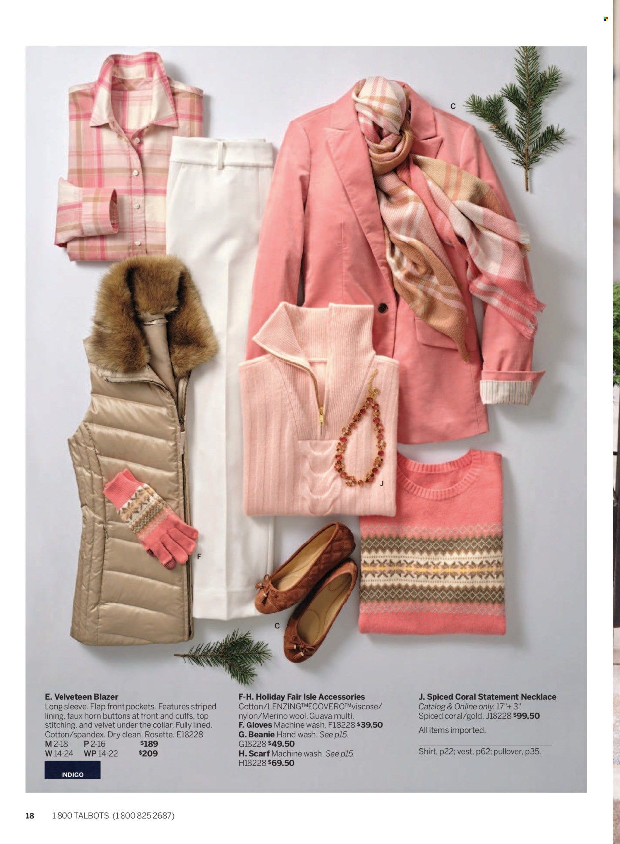 Talbots Weekly Ad Flyer Specials November 1 to November 30, 2022