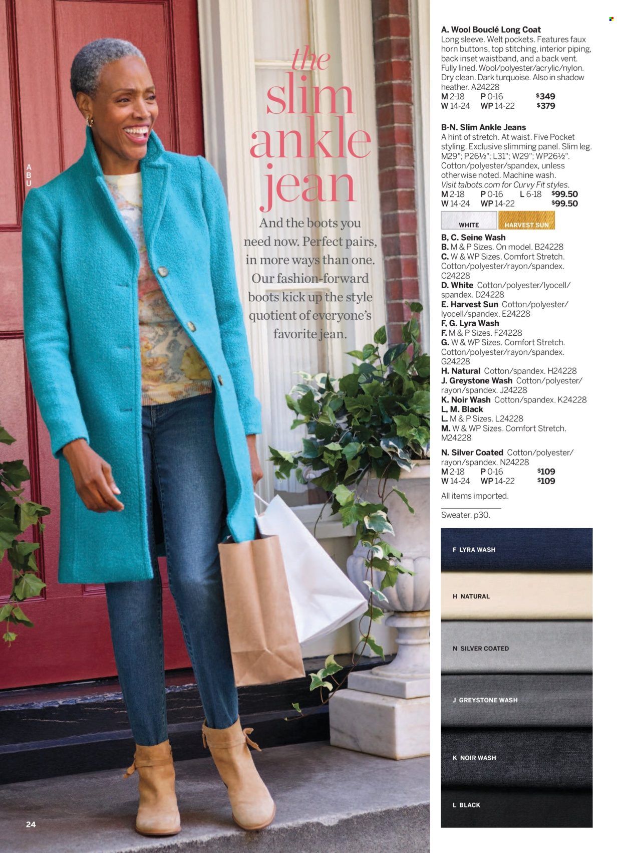 Talbots Weekly Ad Flyer Specials November 1 to November 30, 2022