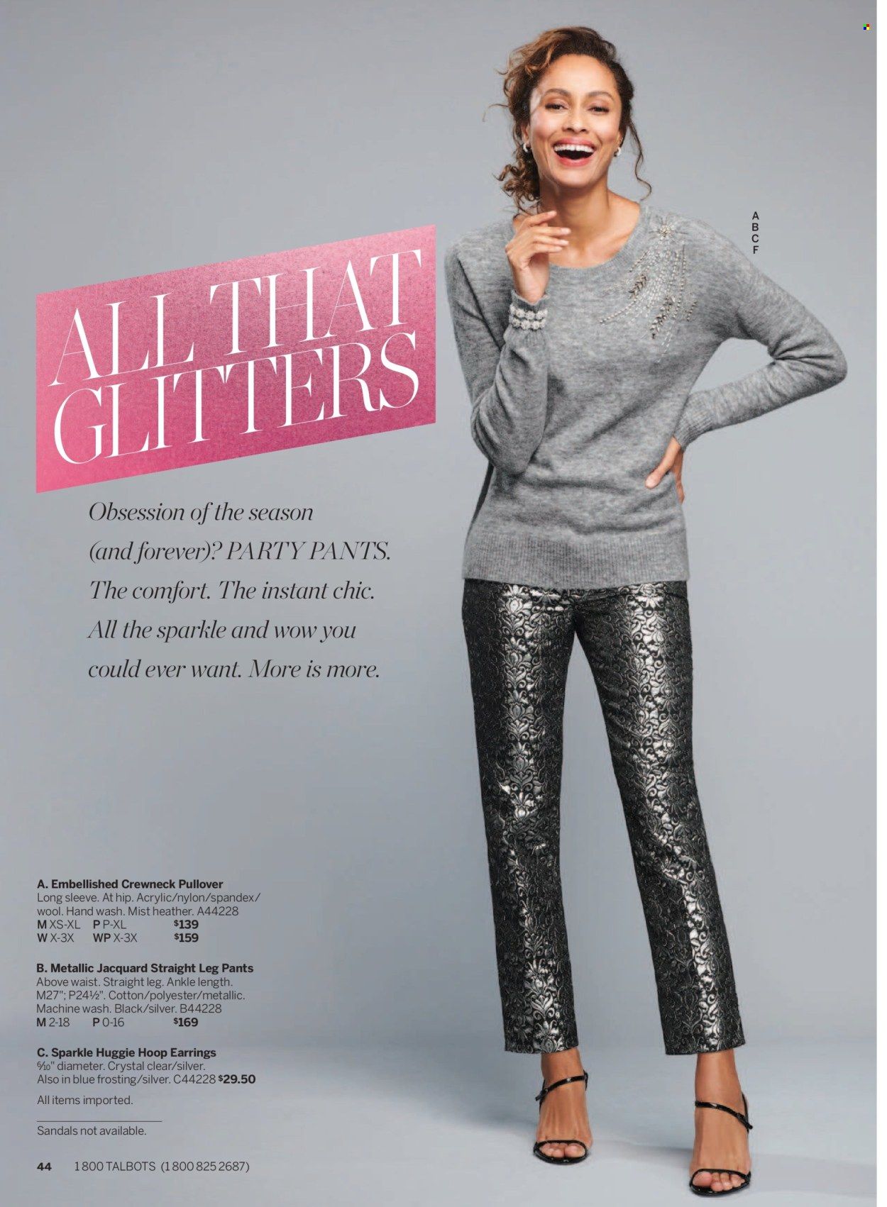 Talbots Weekly Ad Flyer Specials November 1 to November 30, 2022