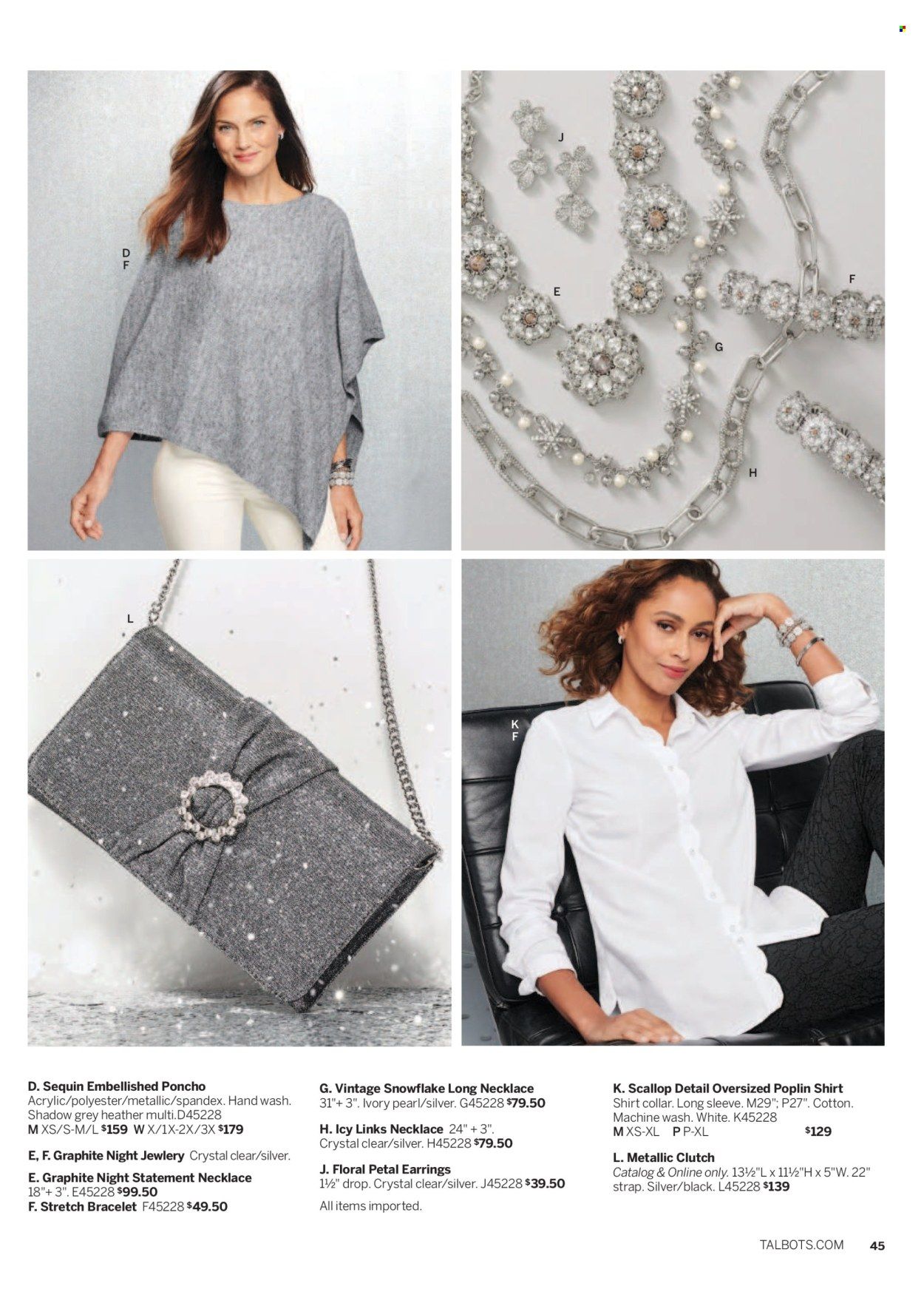 Talbots Weekly Ad Flyer Specials November 1 to November 30, 2022