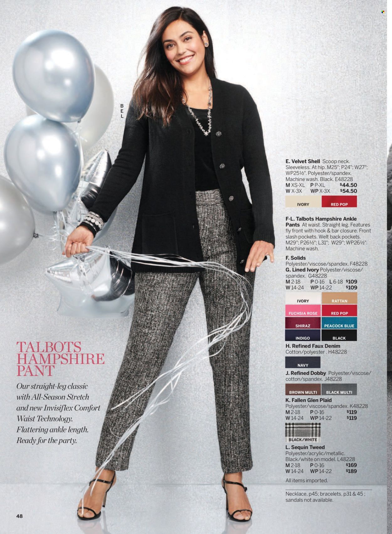 Talbots Weekly Ad Flyer Specials November 1 to November 30, 2022