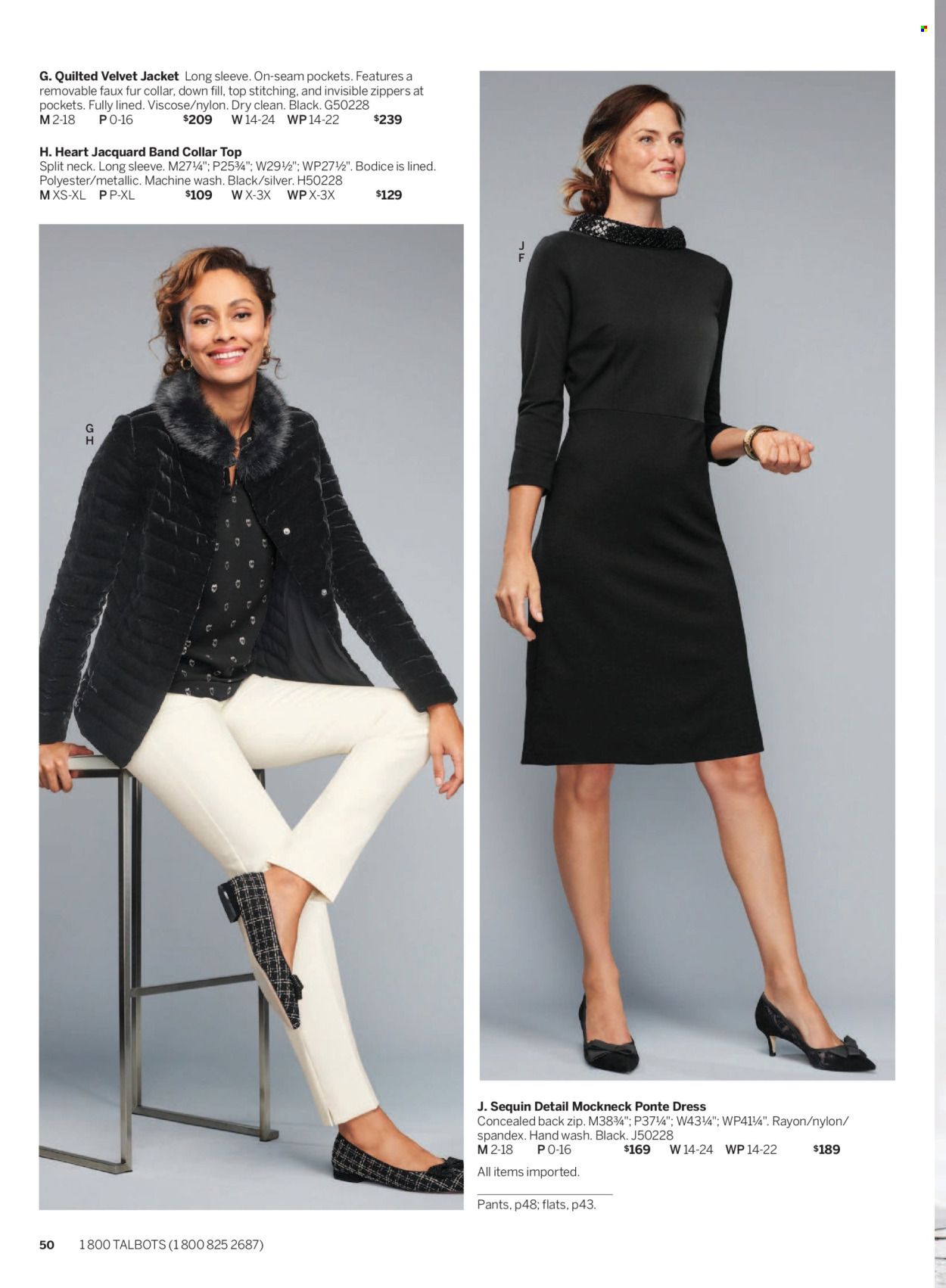 Talbots Weekly Ad Flyer Specials November 1 to November 30, 2022