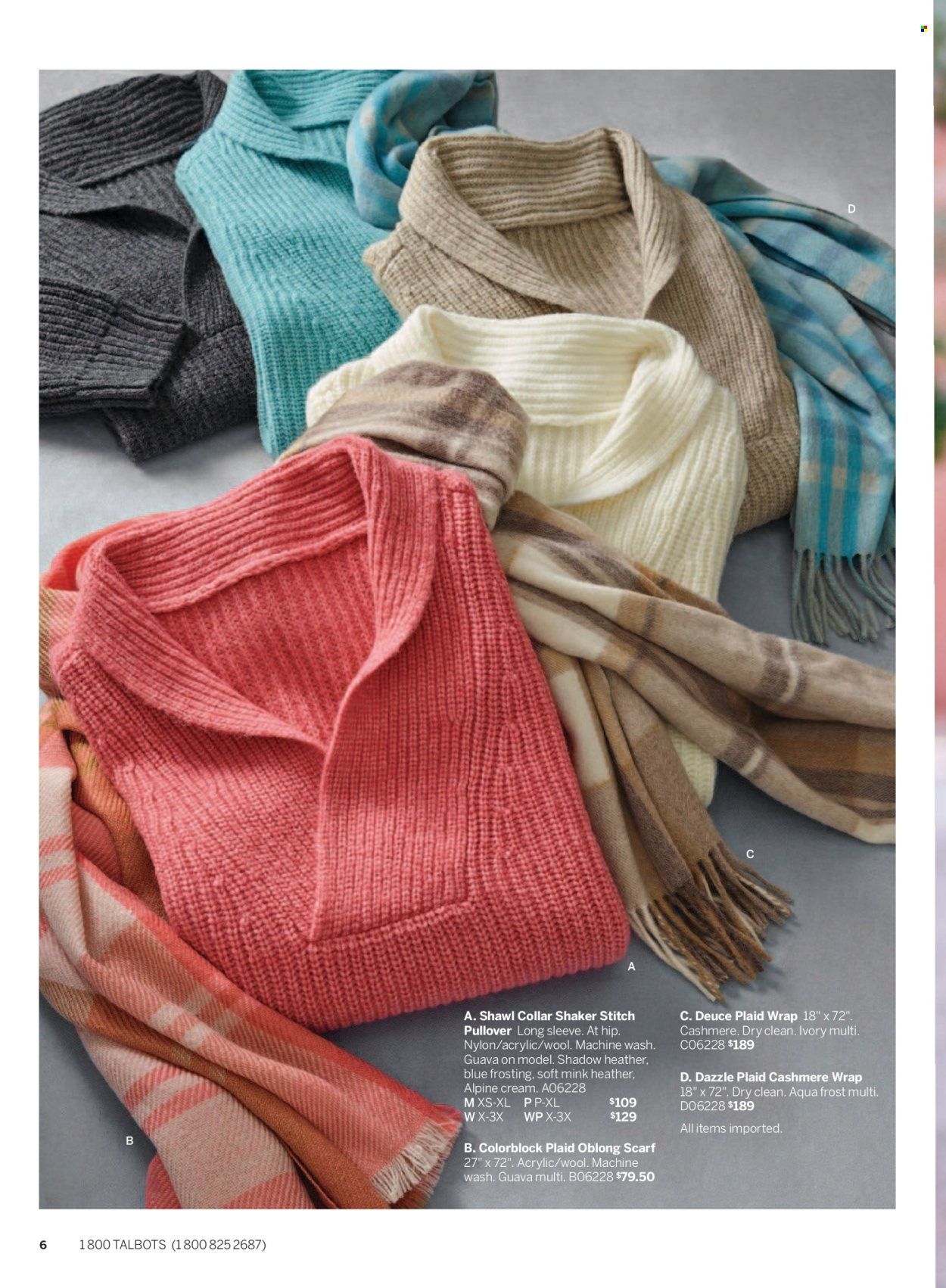 Talbots Weekly Ad Flyer Specials November 1 to November 30, 2022