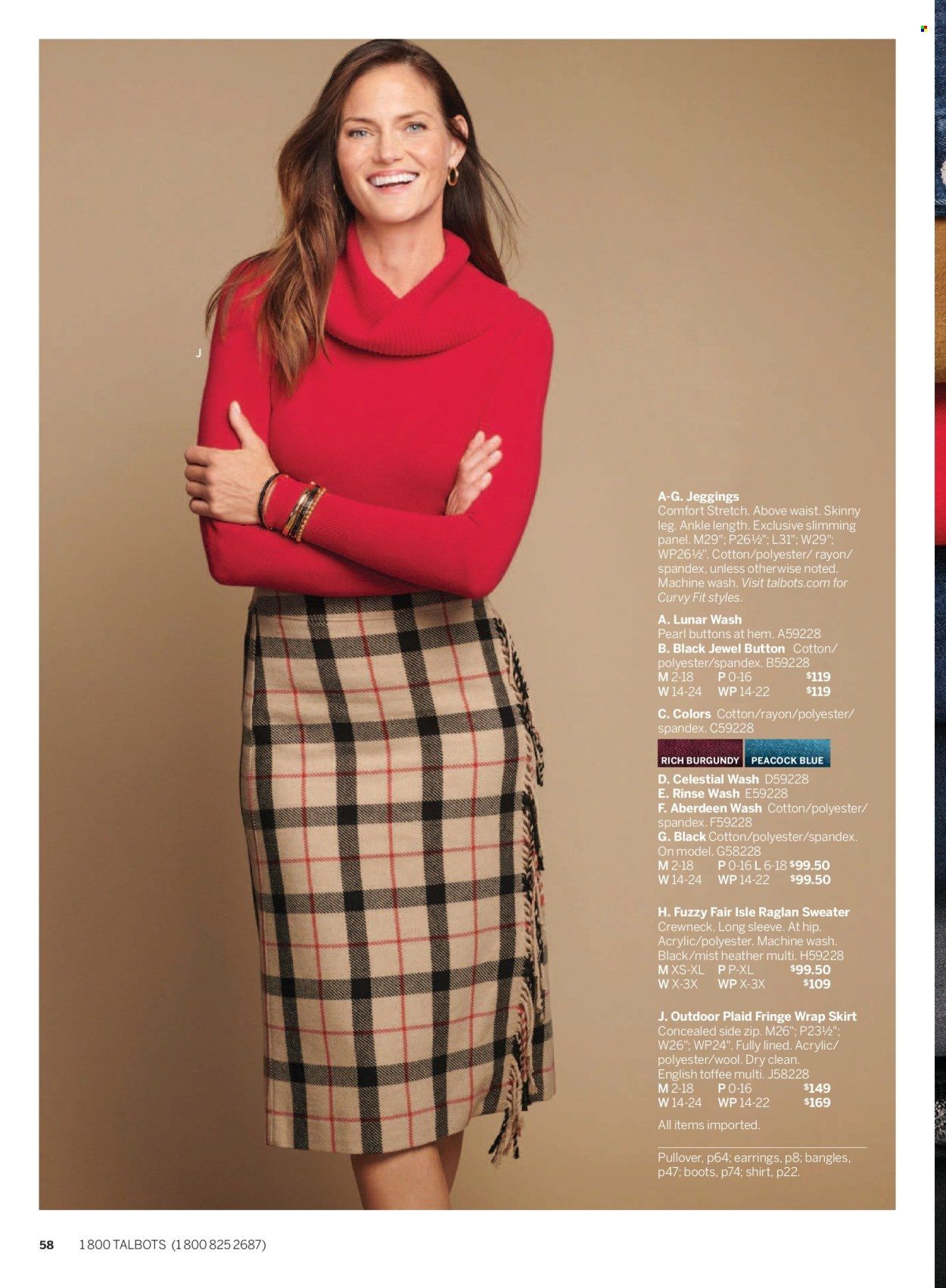 Talbots Weekly Ad Flyer Specials November 1 to November 30, 2022