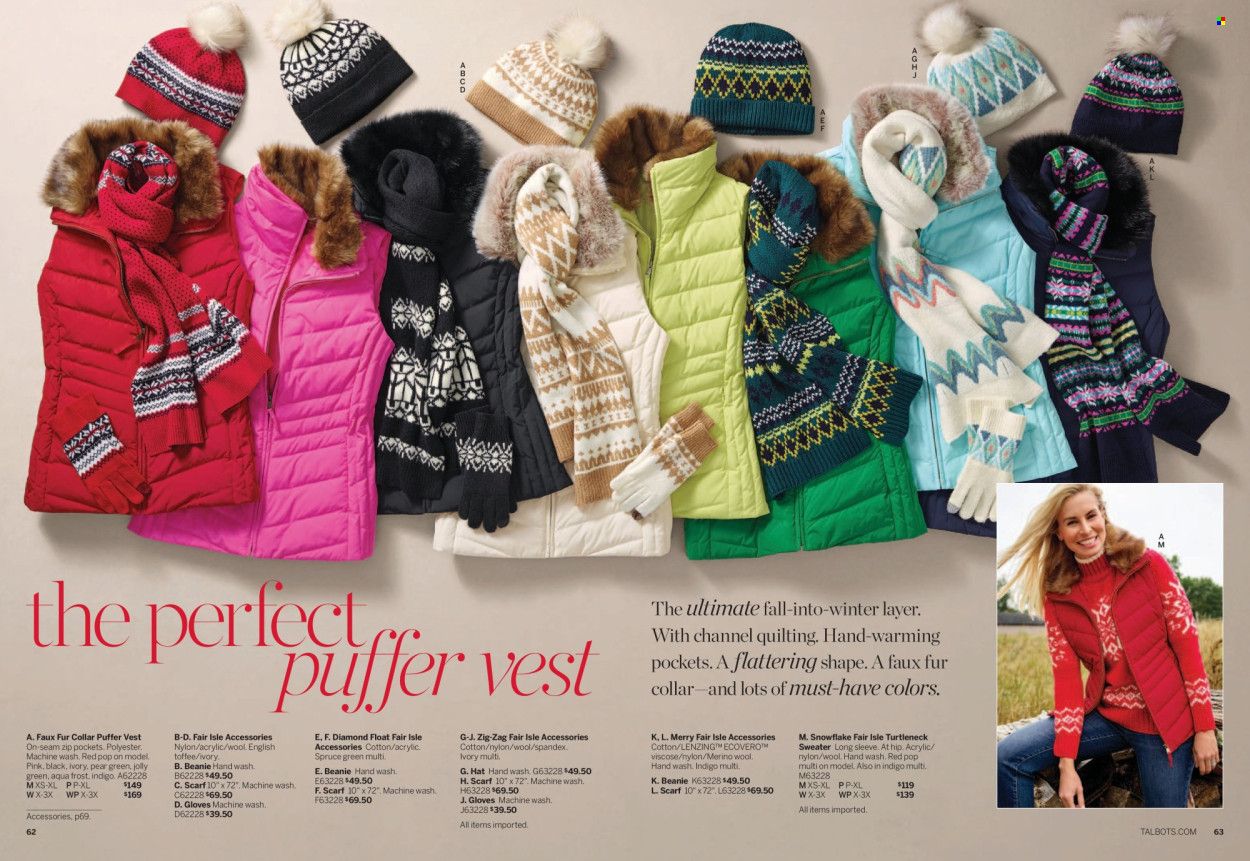 Talbots Weekly Ad Flyer Specials November 1 to November 30, 2022