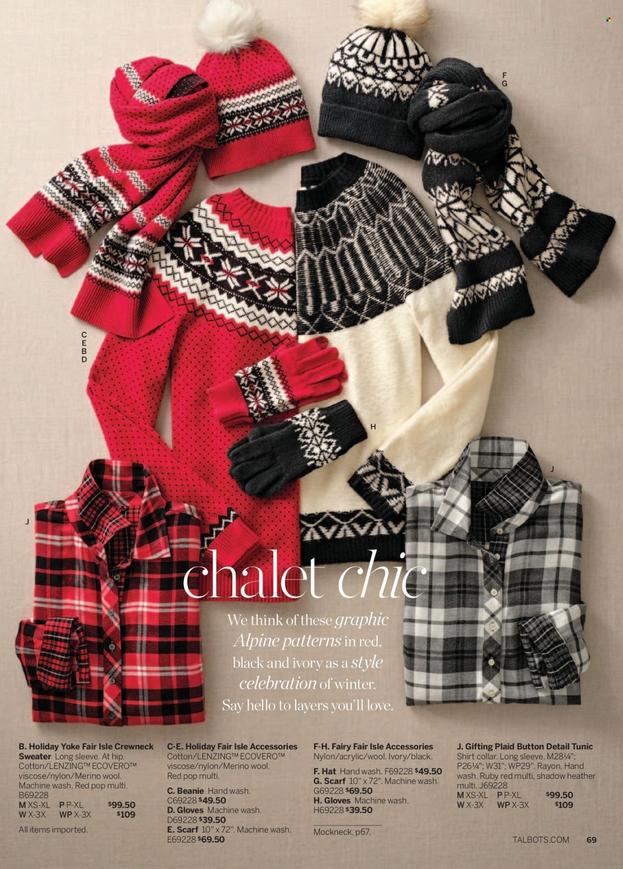Talbots Weekly Ad Flyer Specials November 1 to November 30, 2022