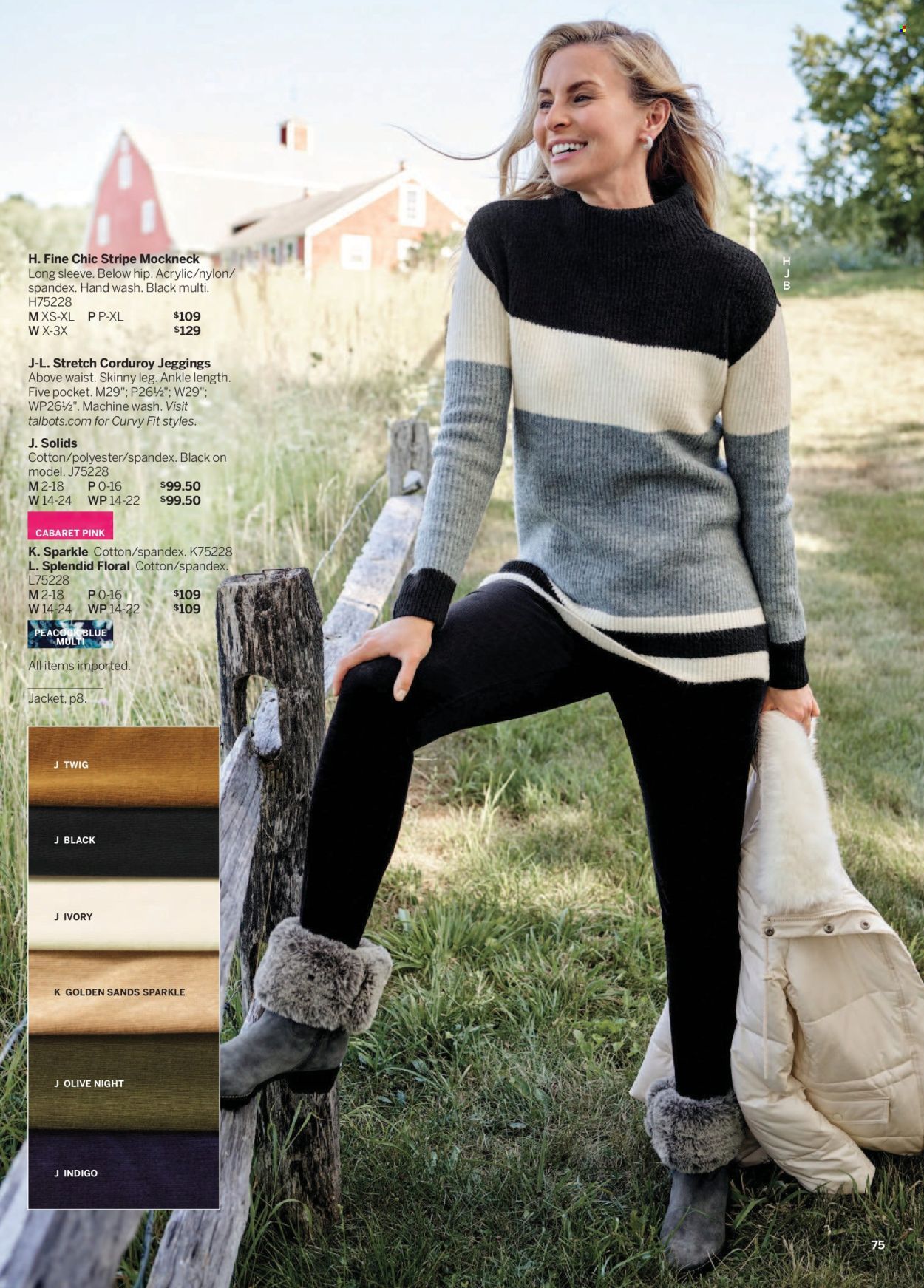 Talbots Weekly Ad Flyer Specials November 1 to November 30, 2022