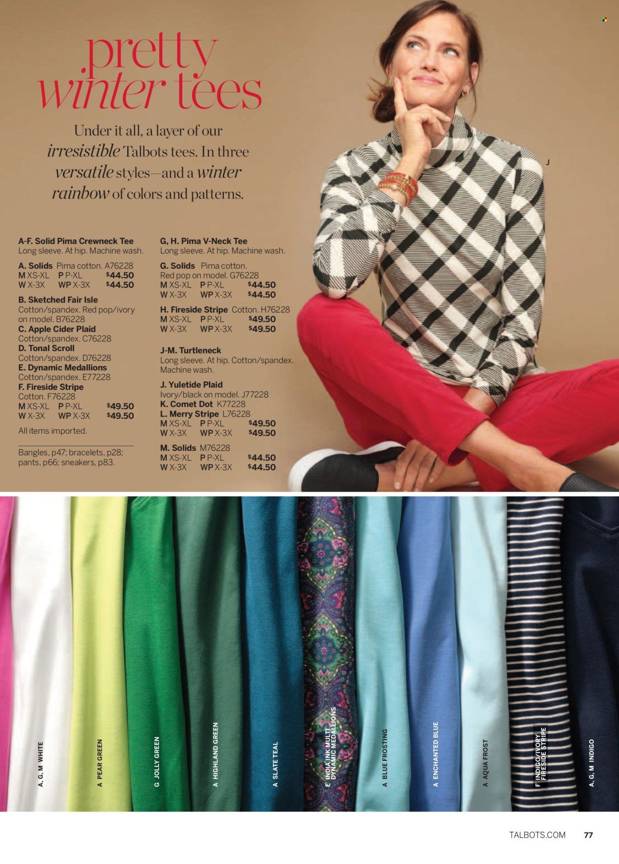 Talbots Weekly Ad Flyer Specials November 1 to November 30, 2022