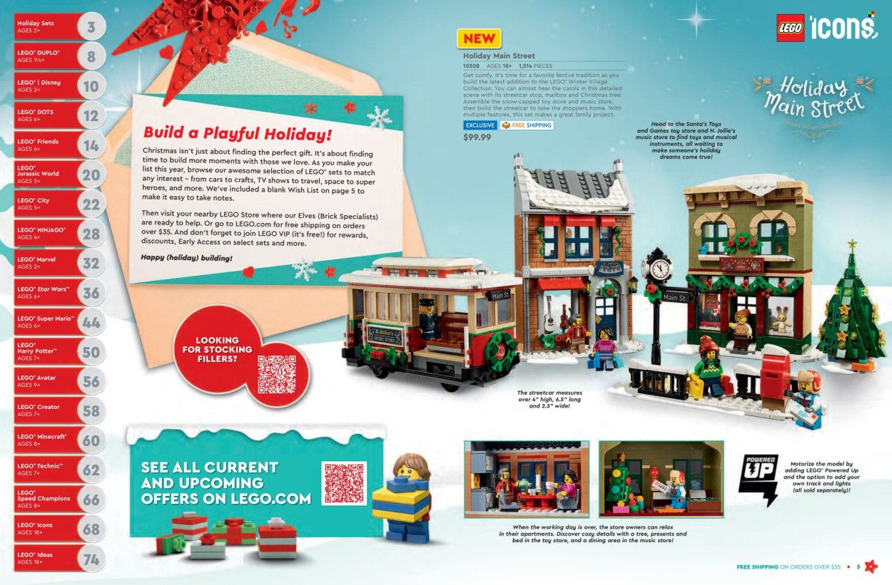LEGO Weekly Ad Flyer Specials October 11 to November 22, 2022