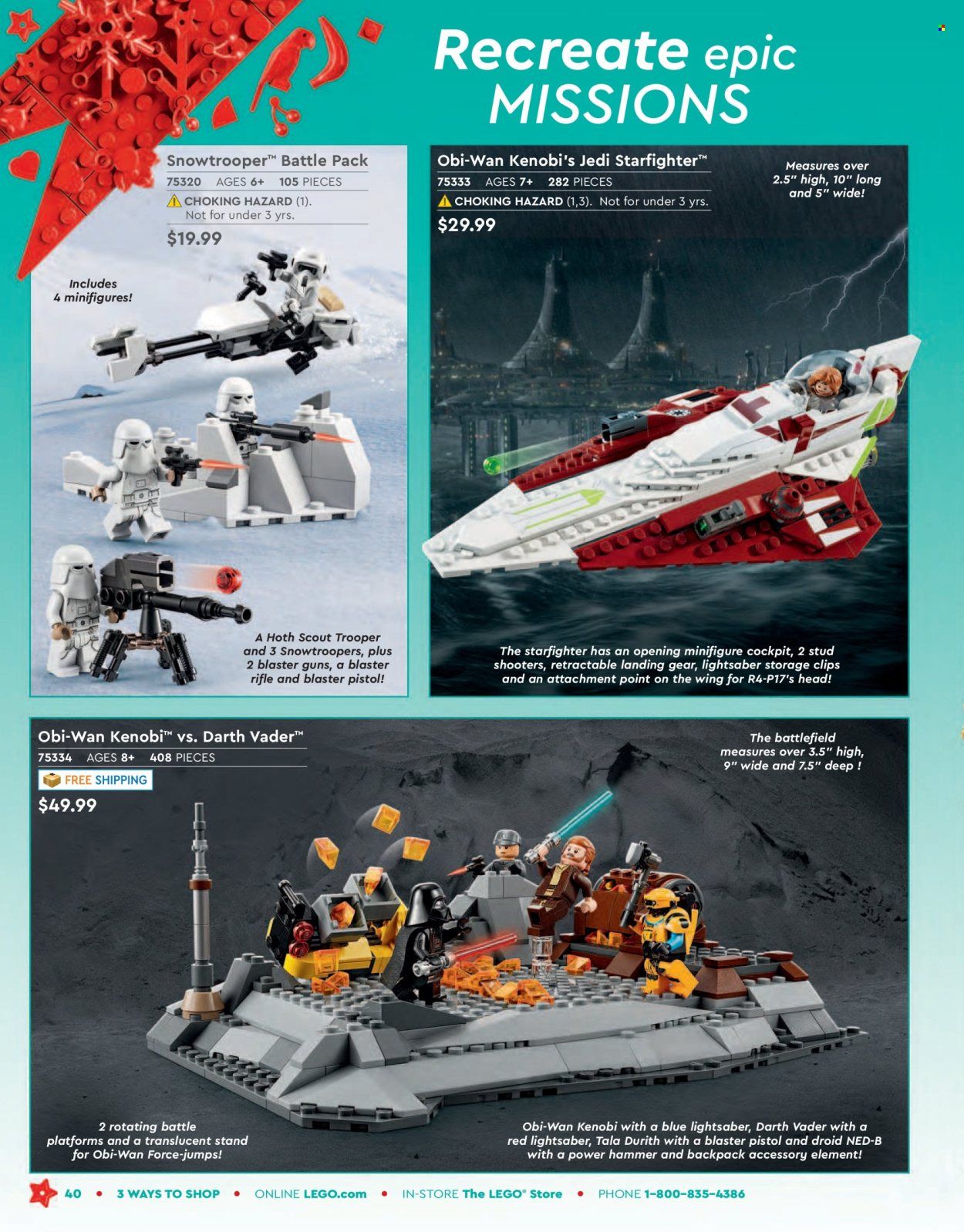 LEGO Weekly Ad Flyer Specials October 11 to November 22, 2022